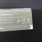 Fighter 4 Arcade Stick used, 2-joystick set for PS2/PS3/PC