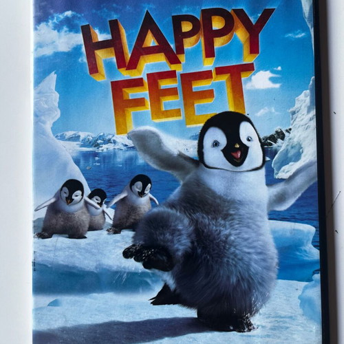 Happy Feet DVD used with subtitles, animated comedy