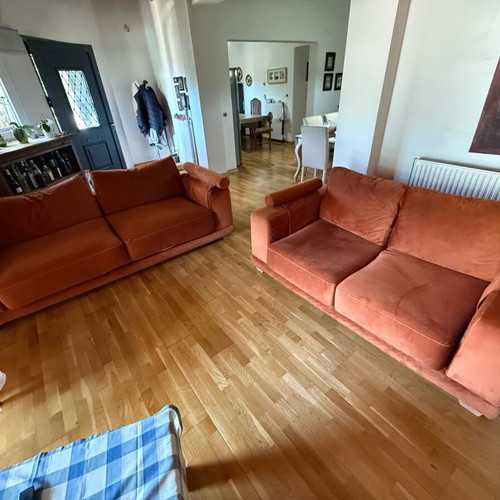 Sofa set used, 2-seater and 3-seater