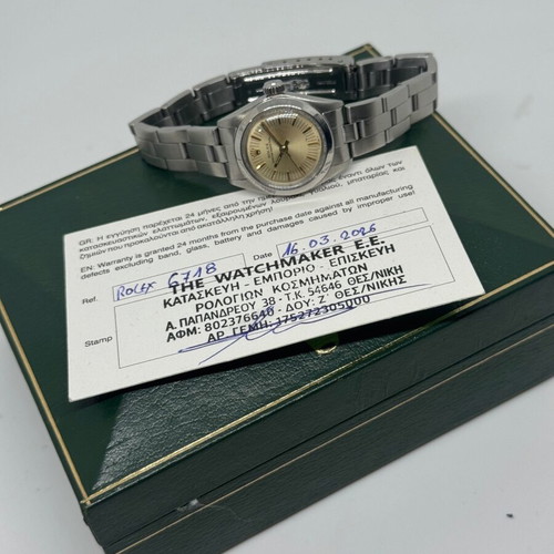 Rolex Oyster Perpetual 6718 women's watch used, excellent condition