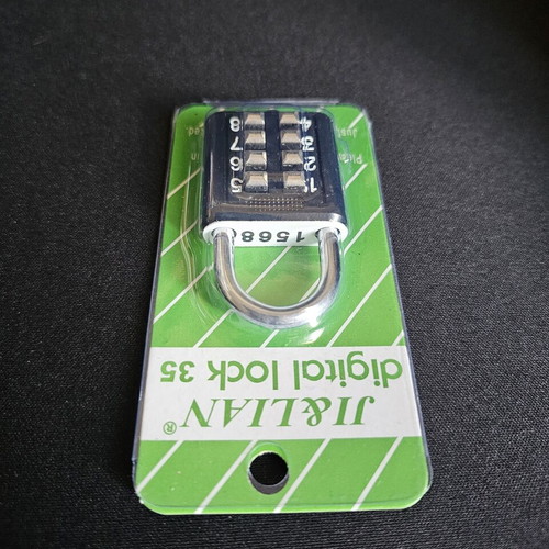 Small metal lock with 4-digit code new
