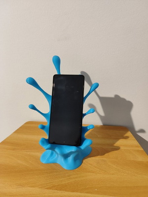Splash phone stand new 3D printed support