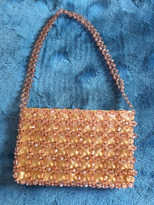 Vintage Morgan de Toi Paris shoulder bag like new, beaded