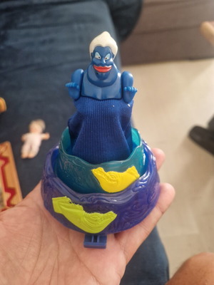 Ursula figure from The Little Mermaid McDonald's Happy Meal used