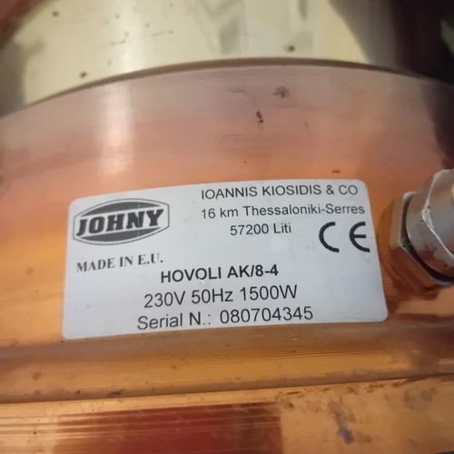 Johny HOVOLI AK/8-4 Professional Hoboli 230V 1500W used