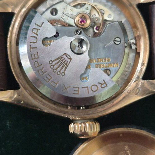 Rolex Oyster Perpetual women's watch used, 18k solid yellow gold