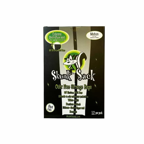 Skunk herb storage bags 12 pcs 10x15 cm new
