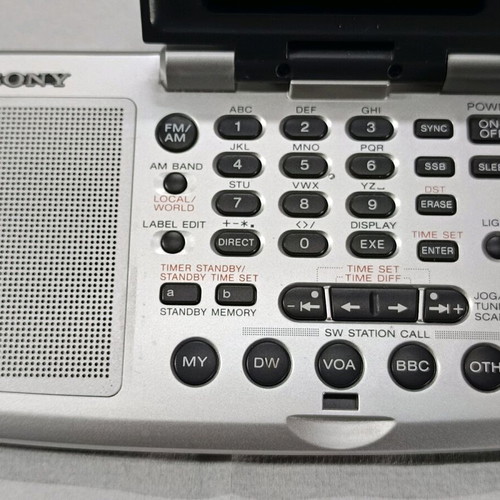 Sony ICF SW07 radio used