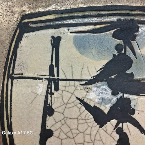 Φωτόπουλος 1993 κεραμικό επιτοίχιο έργο μεταχειρισμένο, χειροποίητο