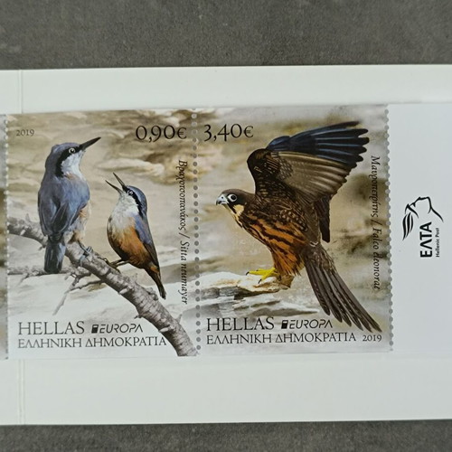 Europa 2019 Complete Stamp Series new, mint condition lux