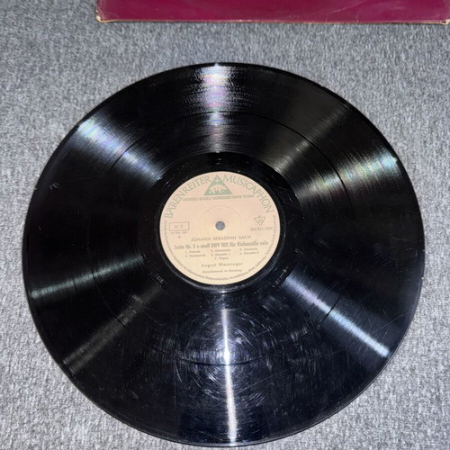 Joh.Seb.Bach vinyl LP record used, classical music