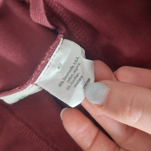 Waschbär sports set like new, burgundy, size 42