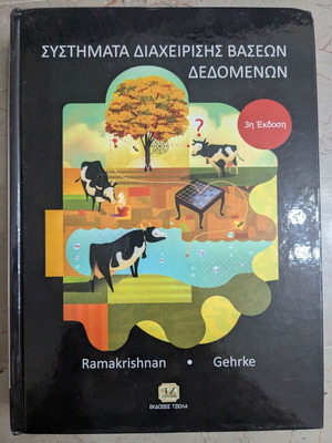 Database Management Systems Ramakrishnan & Gehrke 3rd edition like new Greek