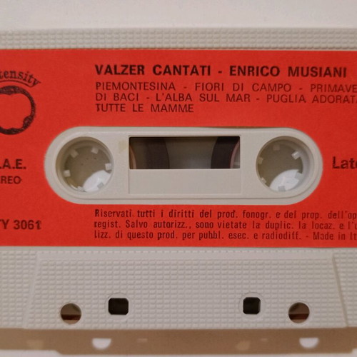Κασέτα Valzer Cantani - Enrico Musiani μεταχειρισμένη, Intensity Stereo
