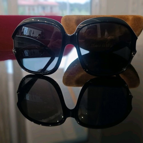 Miu Miu sunglasses used, large black