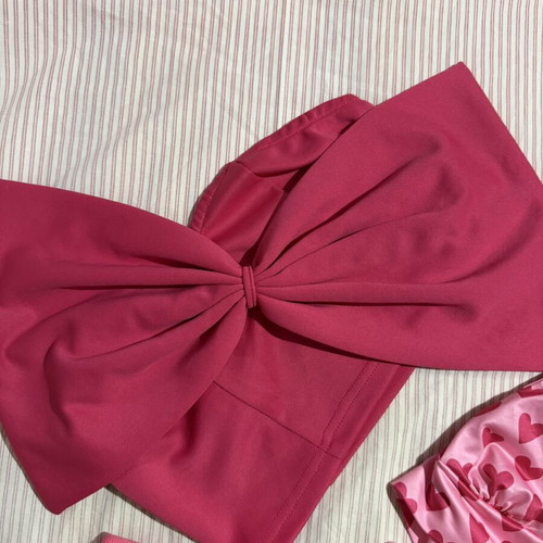 Shein Pink Top Set like new, size XS