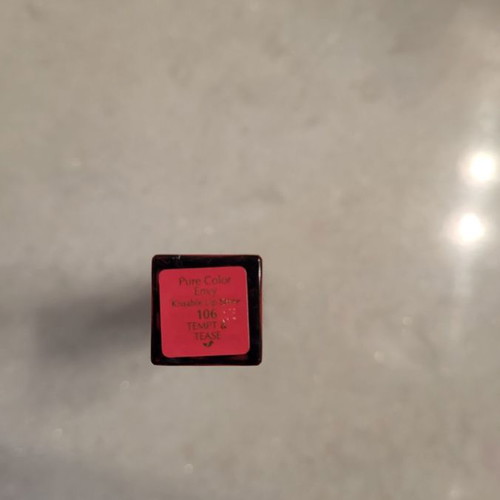Estee Lauder Pure Color Envy Lipstick 106 Tempt & Tease opened