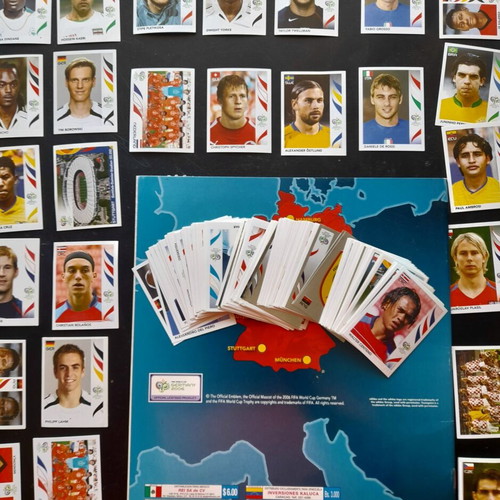 Panini Germany 2006 Official Sticker Album with Stickers, Latin American Edition