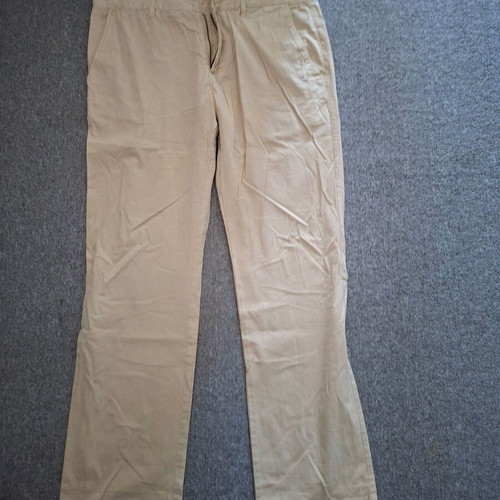 Fabric summer men's pants beige like new, size S
