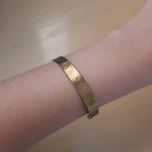 Metal cuff bracelet like new