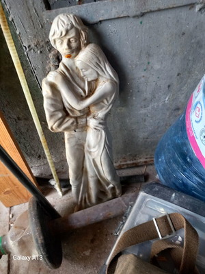 Statue of Two Lovers new, gypsum casting