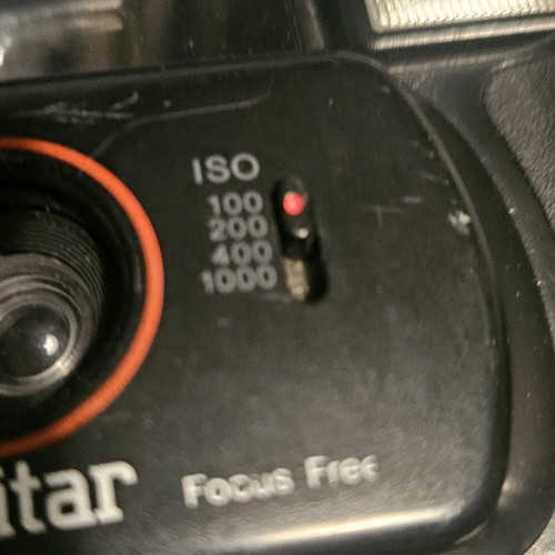 Vivitar PS10 camera used, 35mm with 38mm F5.6 lens