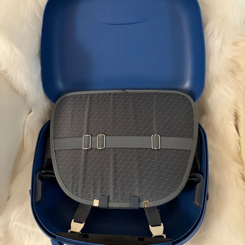 Toiletry bag travel case new blue