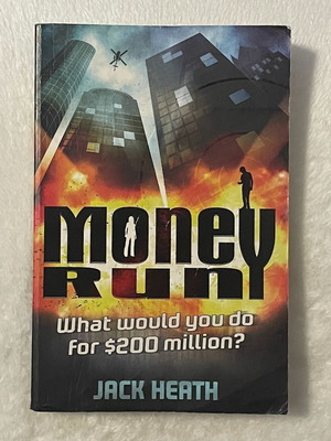 Money Run by Jack Heath, Usborne Publishing paperback