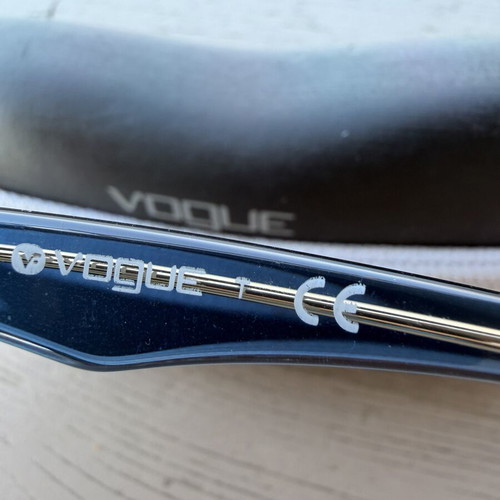 Vogue eyeglass frame like new, blue