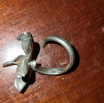 Silver 925 ring used with flower design