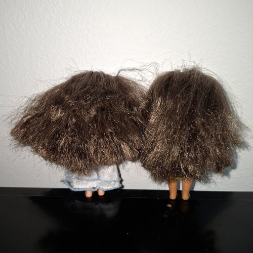 Barbie small dolls used, pack only