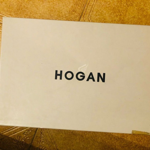 Hogan silver sneakers used, size 37