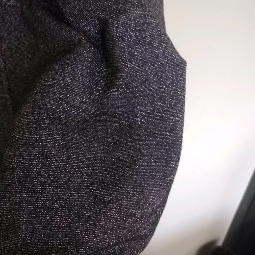 Spaghetti strap top in metallic grey like new size S