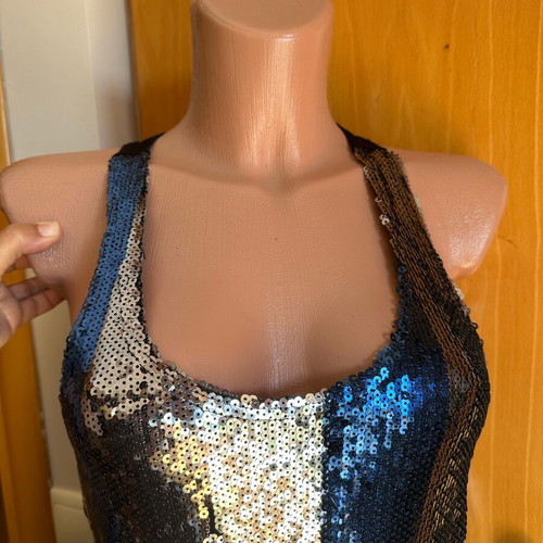 Paranoia sequin blouse or dress like new, small-medium