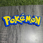 Pokemon διακοσμητικό logo 3d print καινούργιο