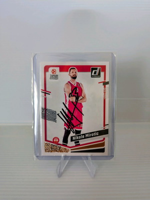 Κάρτα Nikola Mirotic Panini Donruss 2023-24 υπογεγραμμένη σαν καινούργια