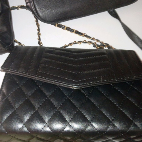 Shoulder bags leather like new, pack of 4 black