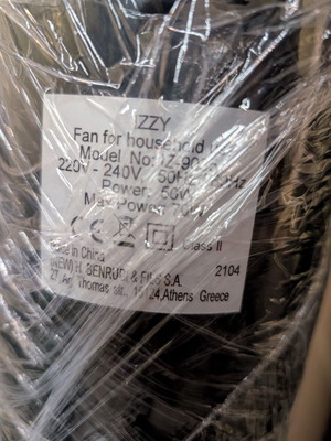 Izzy IZ-9035 Tower Fan 120cm 70W like new