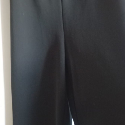Elastic black jumpsuit crop, like new, size M