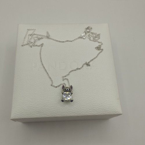 Pandora Stitch necklace, silver