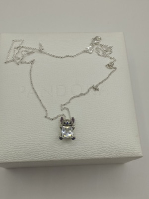 Pandora Stitch necklace, silver