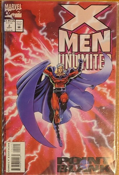  MARVEL COMICS xenoglossa X-MEN UNLIMITED (1993)