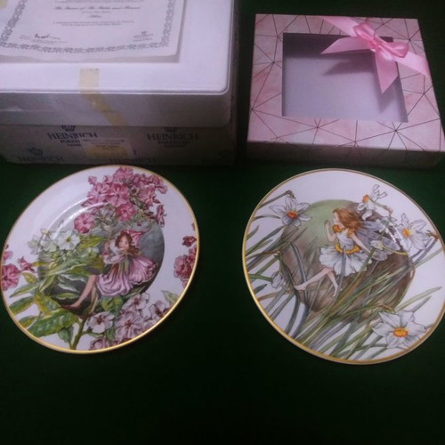 Bradex Narcissus plate new, Fairies in the Flowers and Fields collection Villeroy & Boch