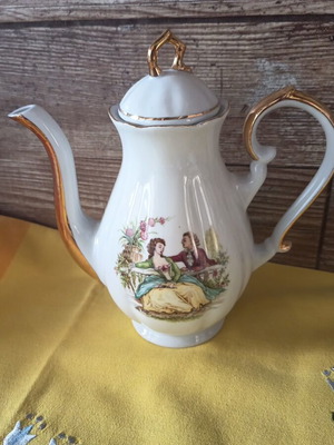 TP Zaječar Yugoslavia porcelain coffee set 15 pieces, new