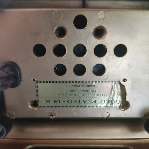 Telcer Marble Vintage Telephone like new, 1960s-1970s