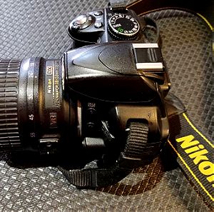 Nikon D3100 DSLR 18-55 κ extras Φωτογραφική μηχανή
