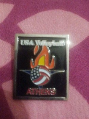 USA Volleyball ολυμπιακή καρφίτσα Αθήνα