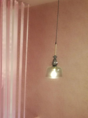 Ceiling pendant light like new