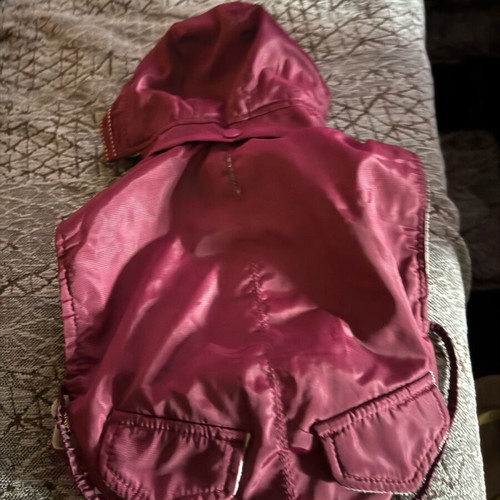 Trixie small jacket like new with detachable hood