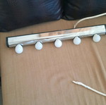 Ceiling light used with 5 bulbs